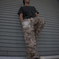 Camo Collegiate Baggy Sweatpants