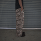 Camo Collegiate Baggy Sweatpants