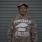 Camo Collegiate Boxy Hoodie